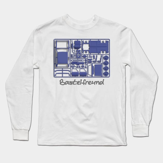 Kopie von Craftsfriend - Model Car Kit Long Sleeve T-Shirt by GetThatCar